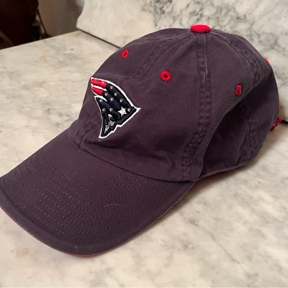 New England Patriots Reebok Blue Adjustable Cap